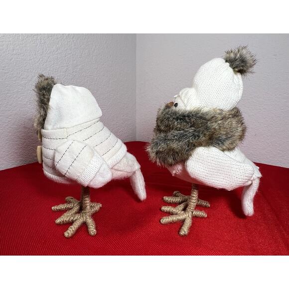 Target Wondershop Feathery Friends ASPEN & SIERRA 2017  Bird Christmas Holiday - Picture 2 of 8